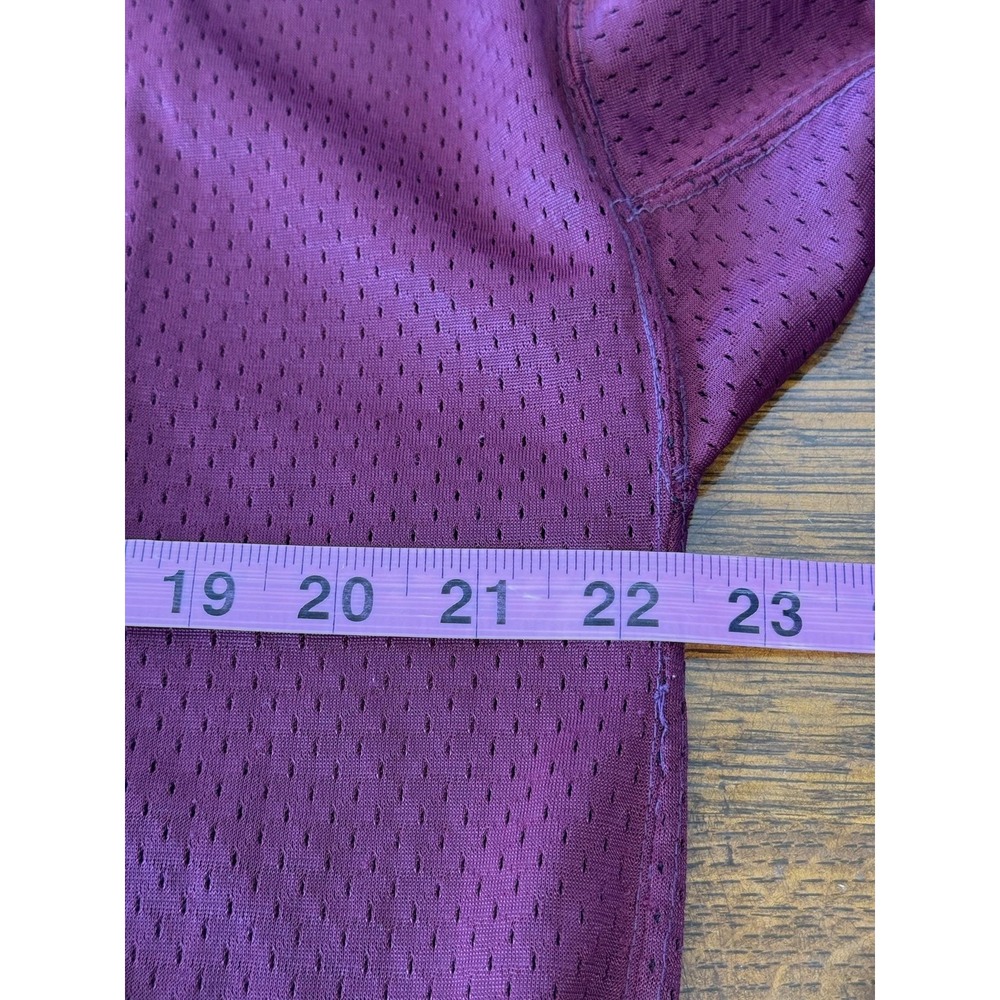 Vintage Champion Mesh Football Jersey Shirt Large Maroon 82 Made USA‎ 80s - Picture 4 of 6